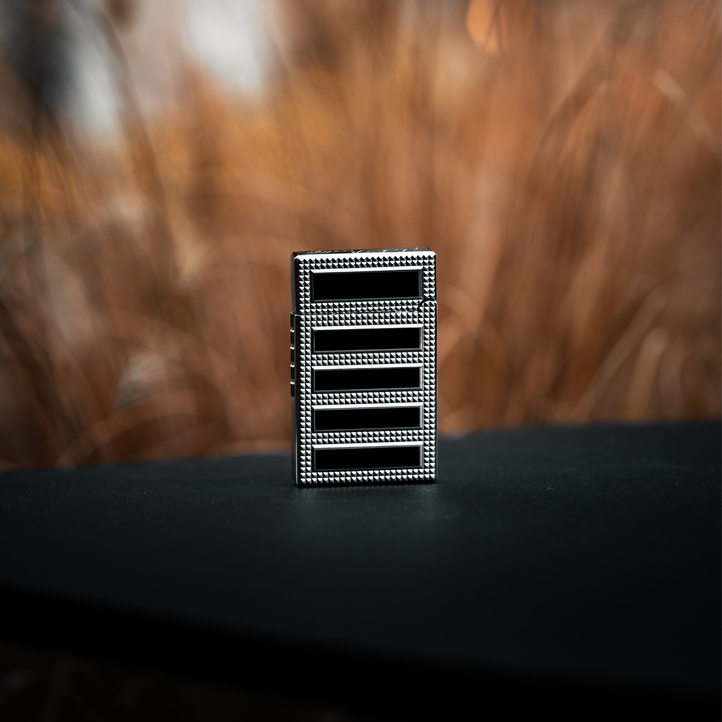 Prestige upaljač - Black Diamond (Srebrni)