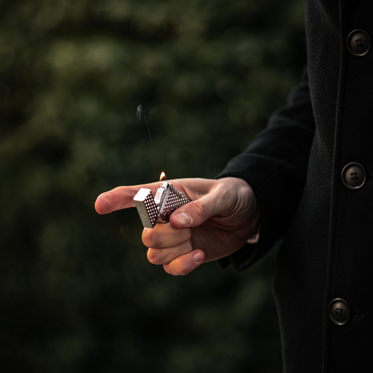 Prestige upaljač - Luxury Tiles (Srebrni)