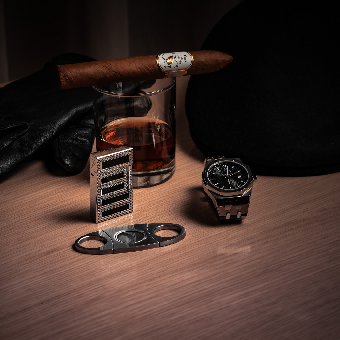 Prestige upaljač - Black Diamond (Srebrni)