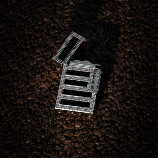 Prestige upaljač - Black Diamond (Srebrni)