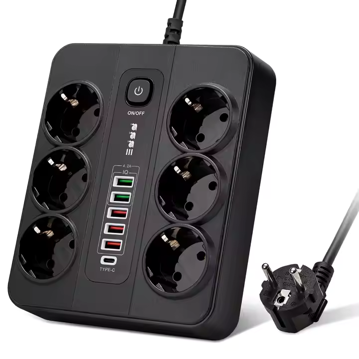Višenamenski Produžni Kabl sa USB i USB-C Portovima